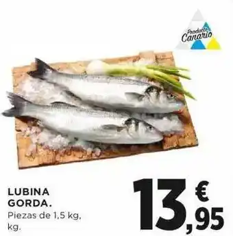 Fotoprix Lubina Gorda Piezas de 1,5kg oferta