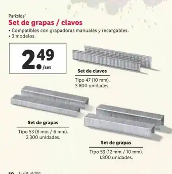 Lidl Grapas oferta