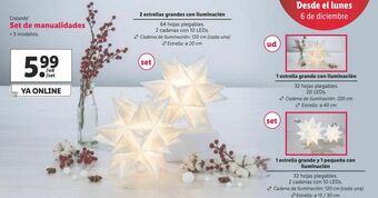 Lidl Manualidades oferta
