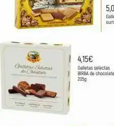 Comerco Cash & Carry Galleri selected den 4,15€ galletas selectas birba de chocolate 2059 oferta