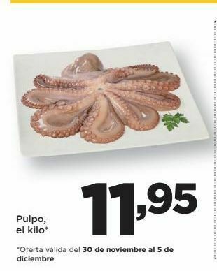 Alimerka Pulpo oferta