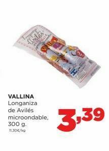 Alimerka Longaniza vallina oferta