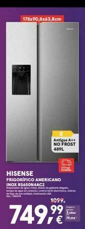 Worten Frigorífico americano oferta