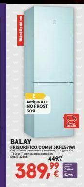 Worten Frigorífico combi frost oferta