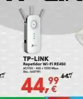 Worten Tp-link repetidor wi-fi re450 act750 - 450 1300 mbps sk.: 588771 44,2 oferta