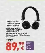 Worten Auriculares bluetooth control oferta