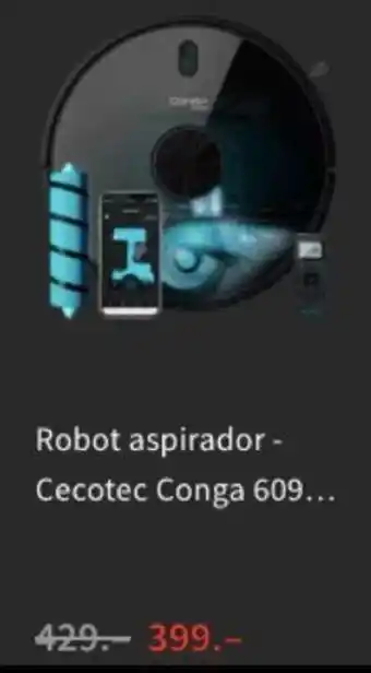MediaMarkt Robot Aspirador-Cecotec Conga 609 oferta