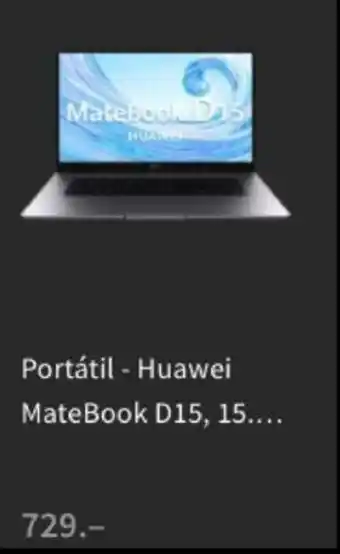 MediaMarkt Huawei Matebook D15 Portátil oferta