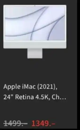 MediaMarkt Apple iMac (2021) 24" Retina 4.5K oferta