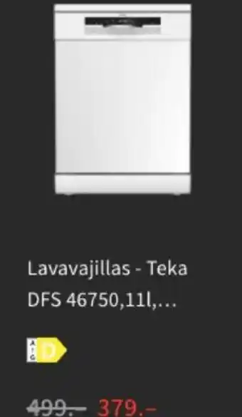 MediaMarkt Teka DFS 46750 Lavavajillas oferta