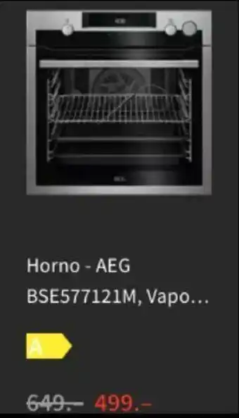 MediaMarkt AEG BSE577121M Horno oferta