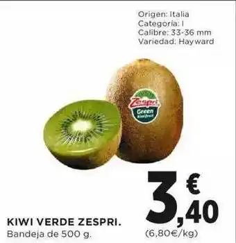 Kiwi Verde Zespri 500g