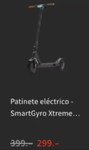MediaMarkt SmartGyro Xtreme Patinete Eléctrico oferta