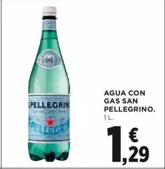 Fotoprix Agua Con Gas San Pellegrino 1 L oferta