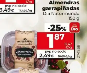 Dia Almendras Garrapiñadas Dia Naturmundo 150 g oferta