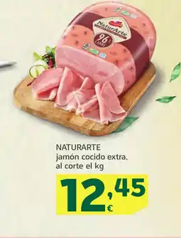 HiperDino NATURARTE jamón cocido extra oferta