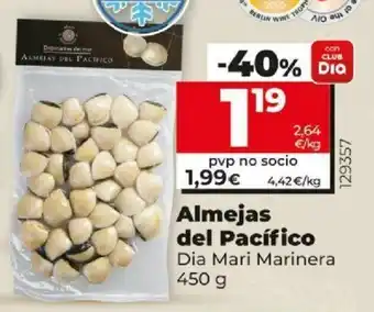 Dia Almejas Del Pacífico Dia Mari Marinera 450 g oferta