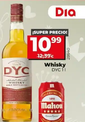 Dia Whisky DYX 1 L oferta