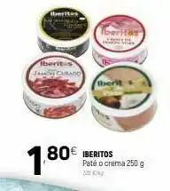 Coviran Riten beritan berit add berit 180€ paté o crema 250 g oferta