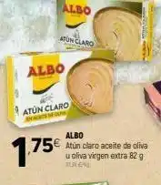 Coviran Albo non claro albo atun claro albo 175 75€ atün clero aceite de oliva u oliva virgen extra 82 g oferta
