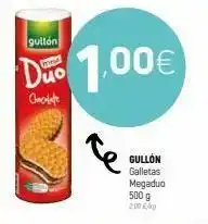 Coviran Gullón duo 1,00€ chocolate gullon galletas megaduo 500 g oferta