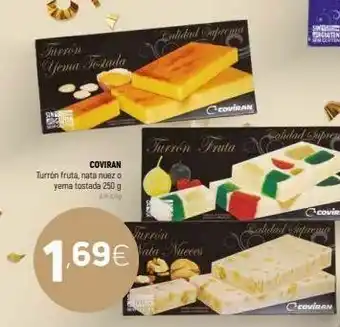 Coviran Lehicked company sin cruten una theron peman turada covan siner turrón fruta calidad capricic coviran turrón fruta, n oferta