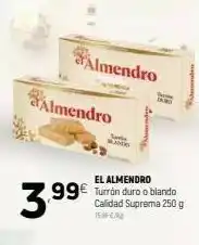 Coviran Turrón duro el almendro oferta