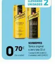 Coviran Tónica schweppes oferta