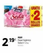 Coviran Papel higiénico foxy oferta