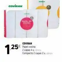 Coviran Papel de cocina coviran oferta