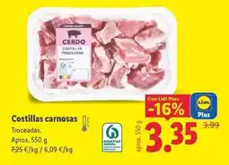 Autoservicios Familia Cinta de lomo de cerdo por medias piezas oferta