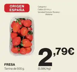 El Corte Inglés Fresa oferta