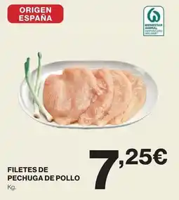 El Corte Inglés Filetes de pechuga de pollo oferta