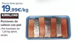 Costco Porciones de salmon con piel oferta