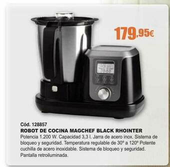 Robot De Cocina Magchef Black Rhointer