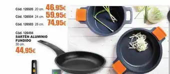 Ferrcash Sartén Aluminio Fundido oferta