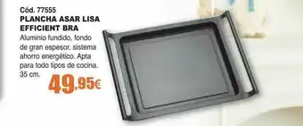 Ferrcash Plancha Asar Lisa Efficient Bra oferta