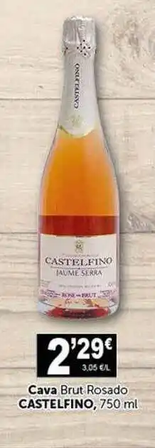 Masymas Cava Brut Rosado Castelfino oferta