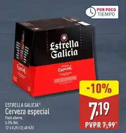 ALDI Estrella galicia - cerveza especial oferta