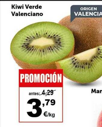 Masymas Kiwi Verde Valenciano oferta