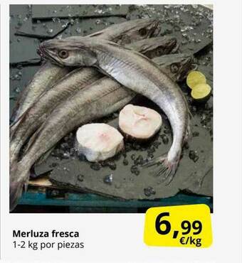 Supermercados MAS Merluza Fresca oferta