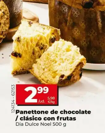 Dia Panettone de chocoalte dia dulce noel oferta