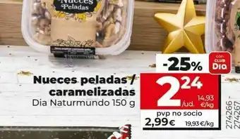 Dia Nueces peladas/caramelizadas dia oferta