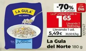 Dia Angulas en aceite la gula del norte oferta