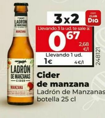Dia Sidra ladrón de manzanas oferta