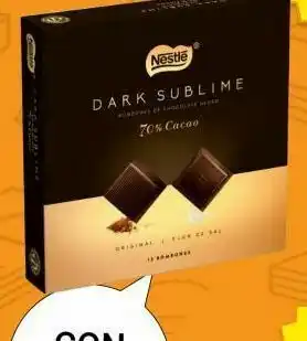 Consum Chocolate negro nestlé oferta