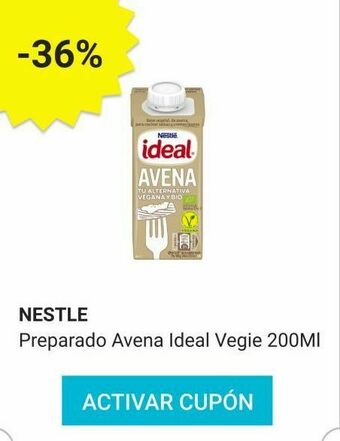 Consum Leche de avena ideal oferta