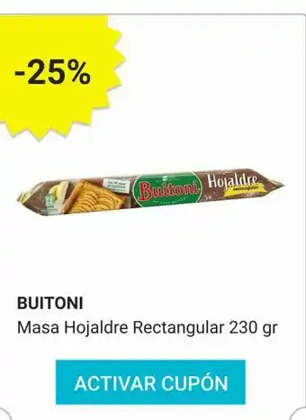 Consum Hojaldre buitoni oferta