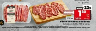 Dia Cabeza de lomo oferta