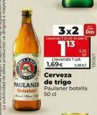 Dia Cerveza de trigo paulaner oferta